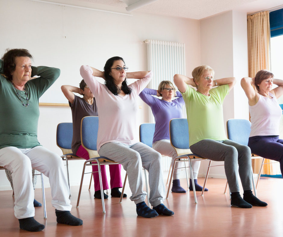 Chair Based Yoga image